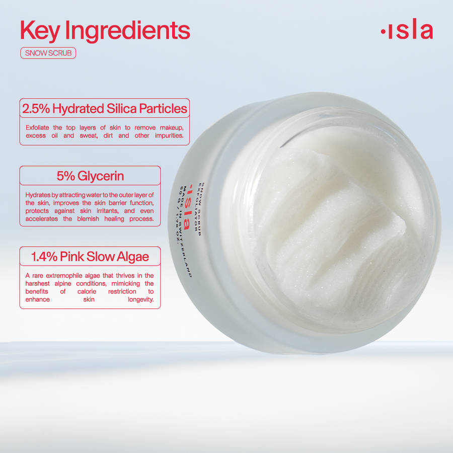Snow Scrub • Isla Beauty